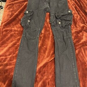 MNML Charcoal Cargo Pants